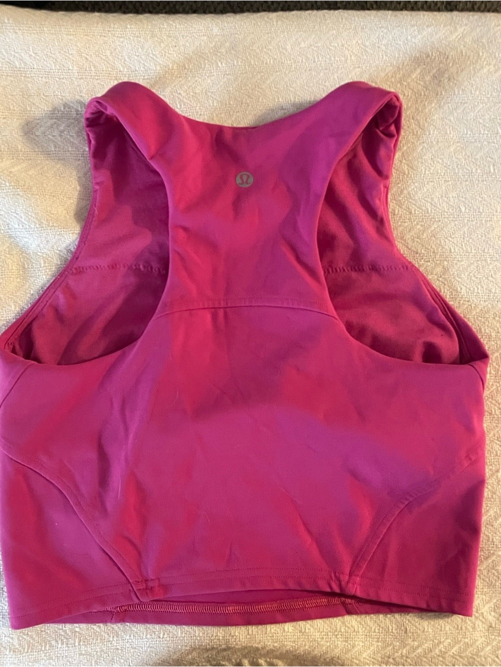 lululemon athletica Hot Pink Racerback Longline Top
